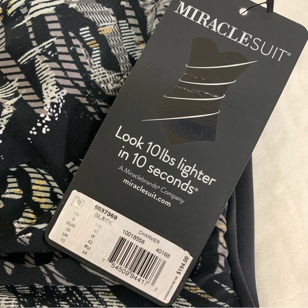 NWT MIRACLESUIT Monteverde Charmer One Piece Swimsuit - Picture 13 of 16